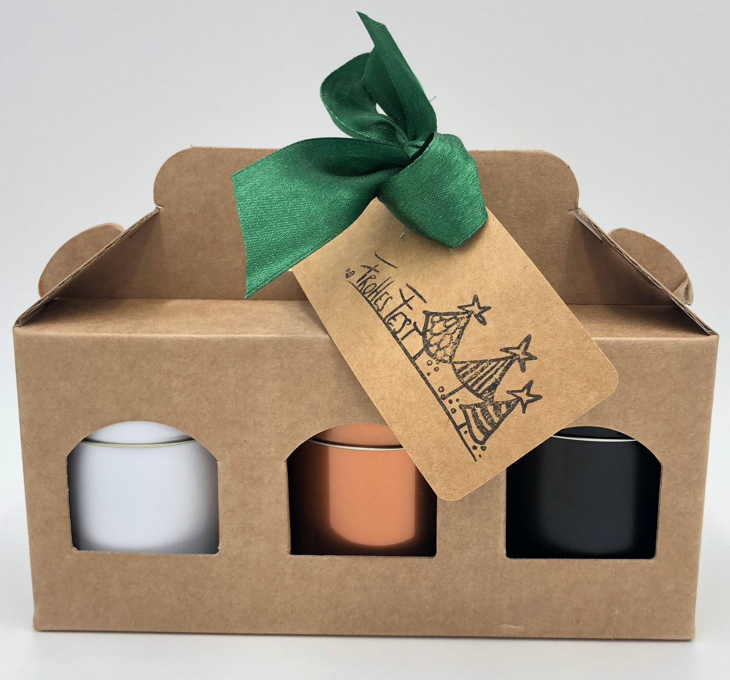 Duftkerze Set I Geschenkset Frohes Fest