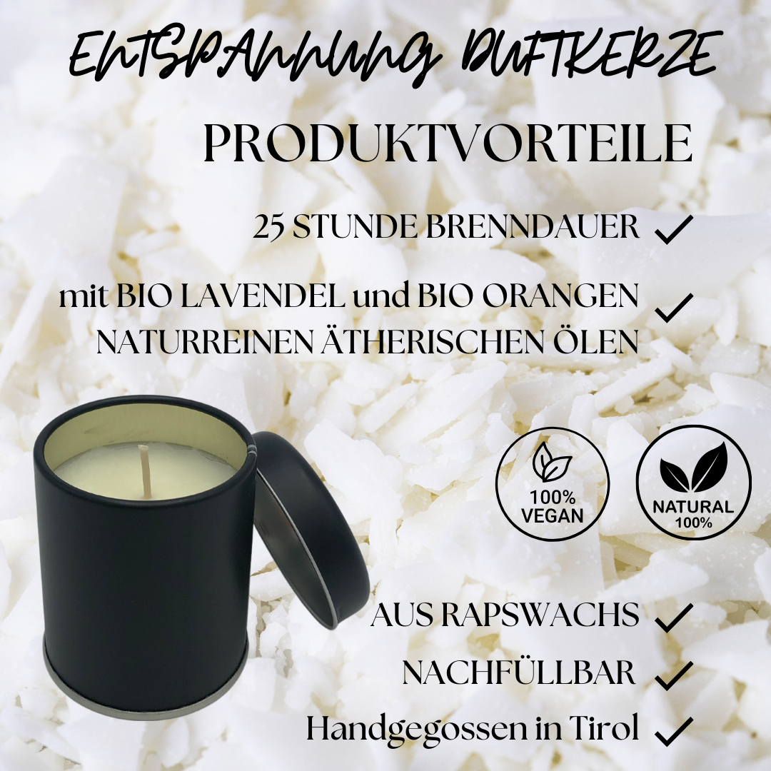 Duftkerze Set I Geschenkset Frohes Fest