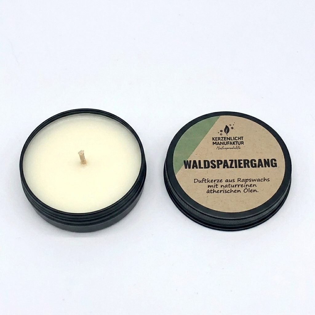 3er SET Kleine Duftkerzen I WALD